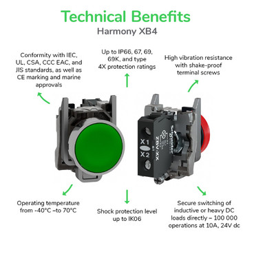 Schneider Electric XB4BD21