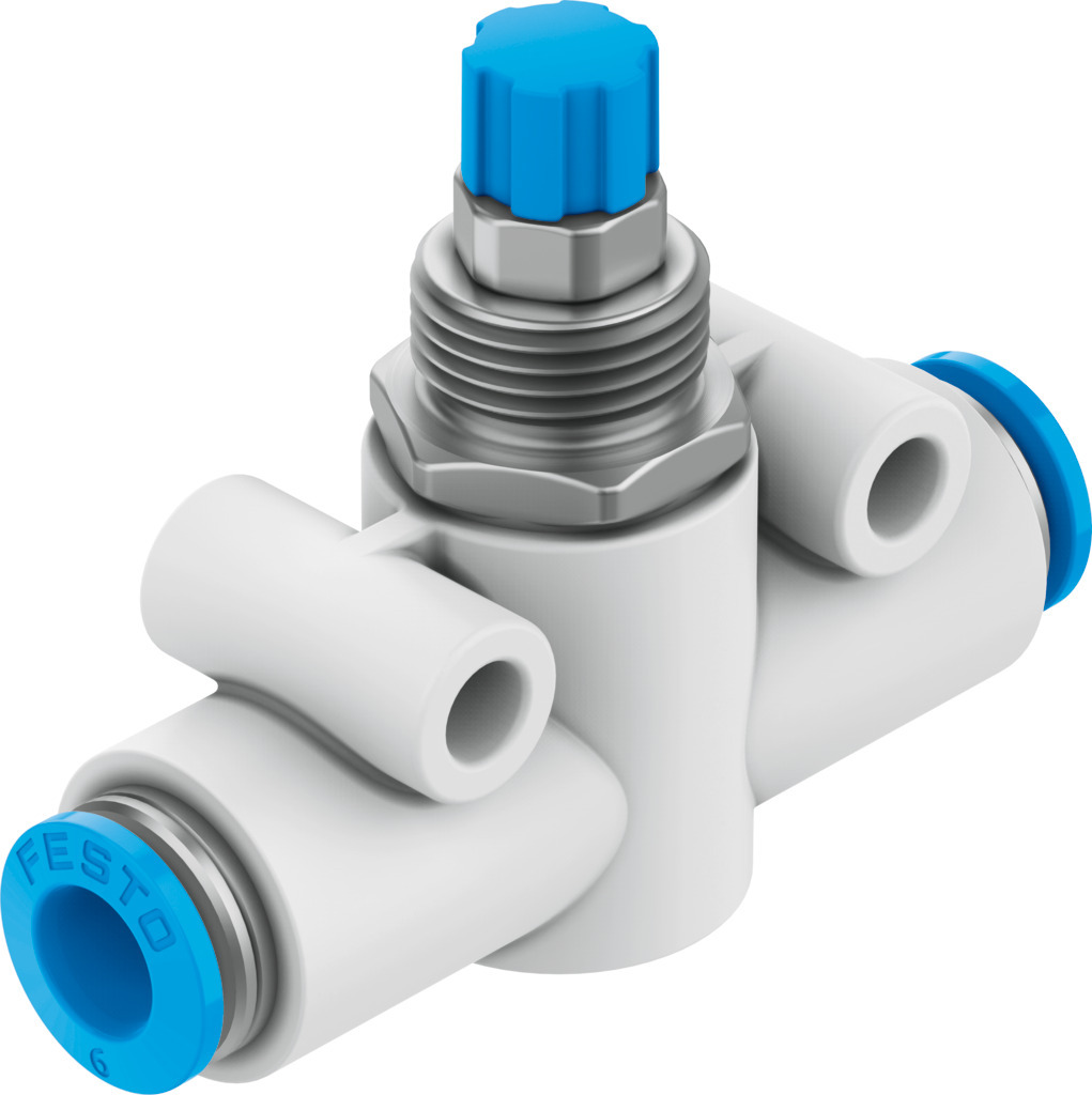 شیر کنترل جریان یک طرفه پنوماتیک فستو Festo GR-QS-6