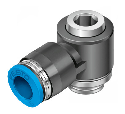زانویی پنوماتیک فستو Festo QSLV-G1/4-10-I