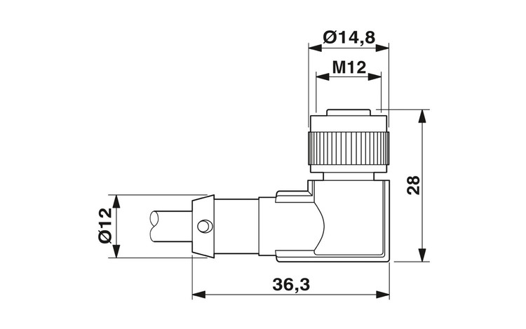 کابل سنسور فونیکس کانتکت 1523036 Phoenix Contact